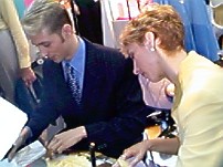 Christopher Hawkins and Hazel Newberry